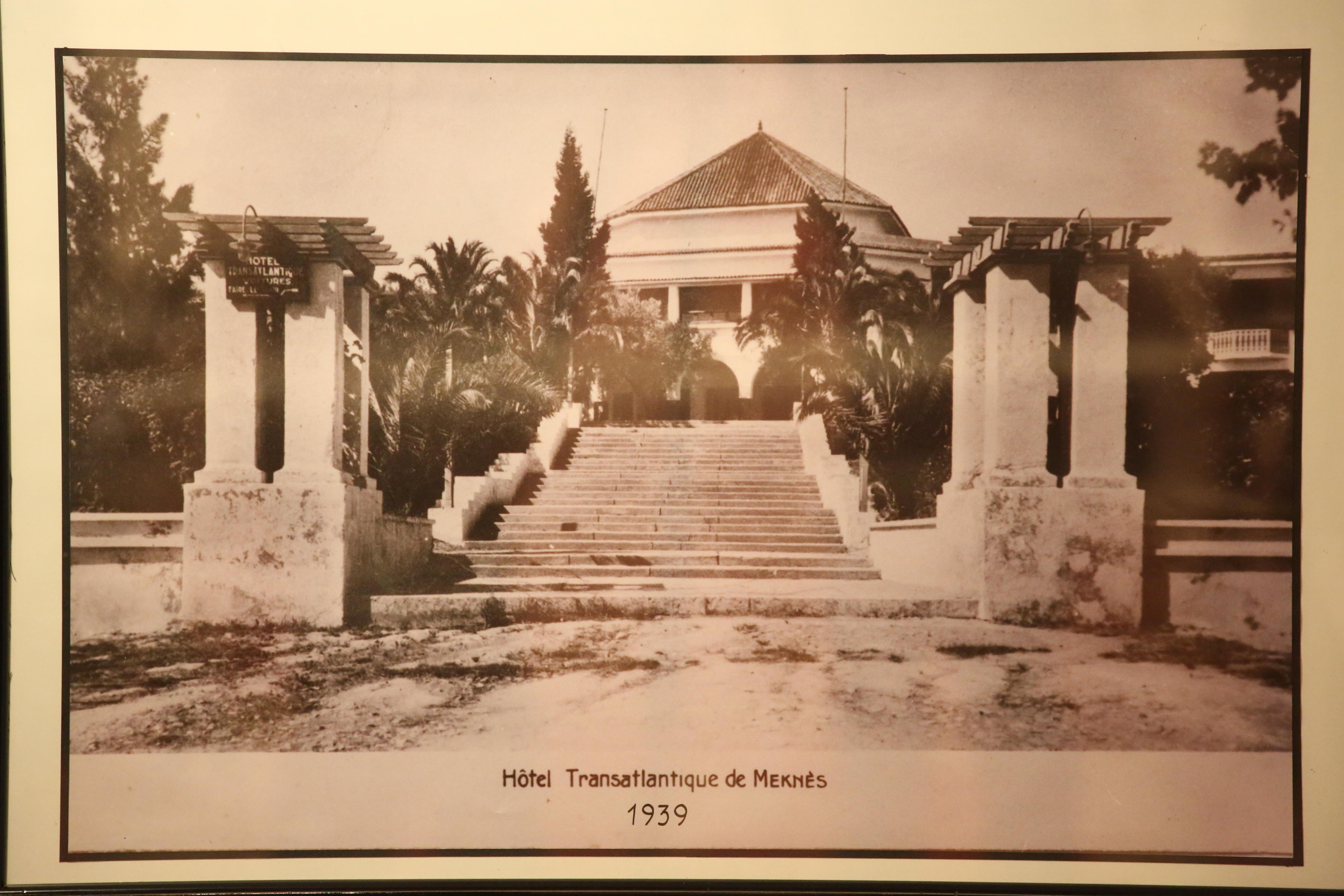 Hotel Transatlantique Meknès Exteriér fotografie